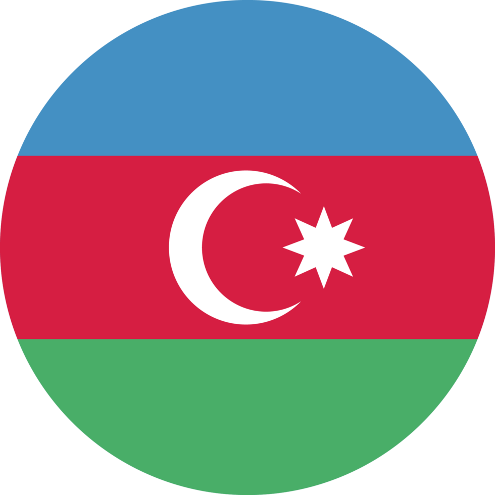 Azerbaijan Flag